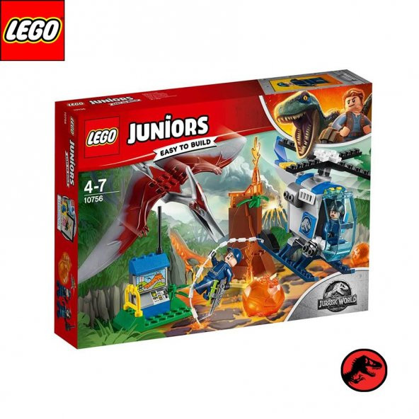 Lego Juniors Pteranodon Kaçışı Eğitici Zeka Geliştiren Oyuncak
