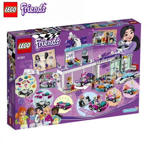 Lego Friends Yaratıcı Oto Aksesuar Mağazası 41351  BJ-70LGF41351