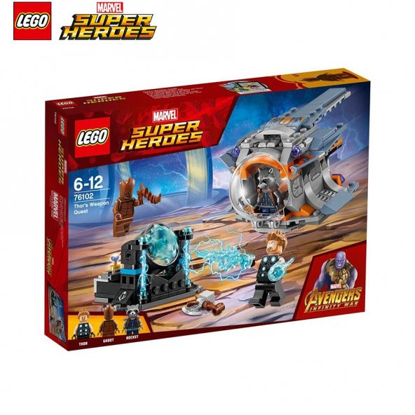 Lego Super Heroes Thorun Silah Arayışı 76102 BJ-70LSS76102