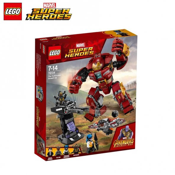 Lego Super Heroes Hulkbuster Dövüşü 76104 BJ-70LSS76104