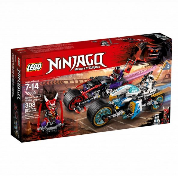 Lego Ninjago Yılan Jaguarın Sokak Yarışı 70639 BJ-70LSL70639