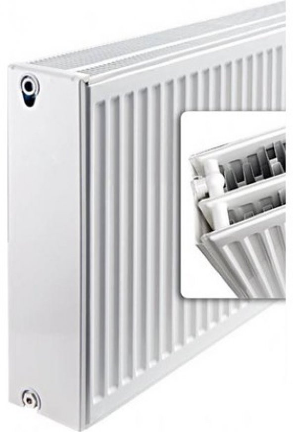Demirdokum  Dkek (Pkkpkp) 900-600 Panel Radyator 33 htv tip 33 kompakt ventilli