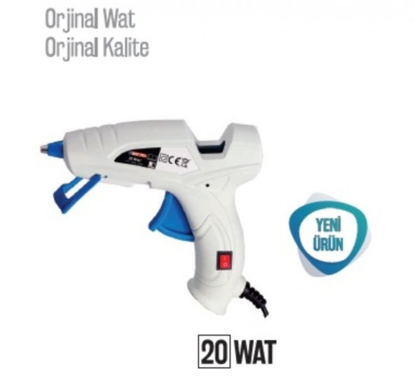 Sıcak Mum Silikon Tabancası BAY - TEC 20W (2 Adet Silikon) - 2
