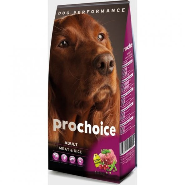 ProChoice Meat Plus Etli Yetişkin Köpek Maması 12 Kg