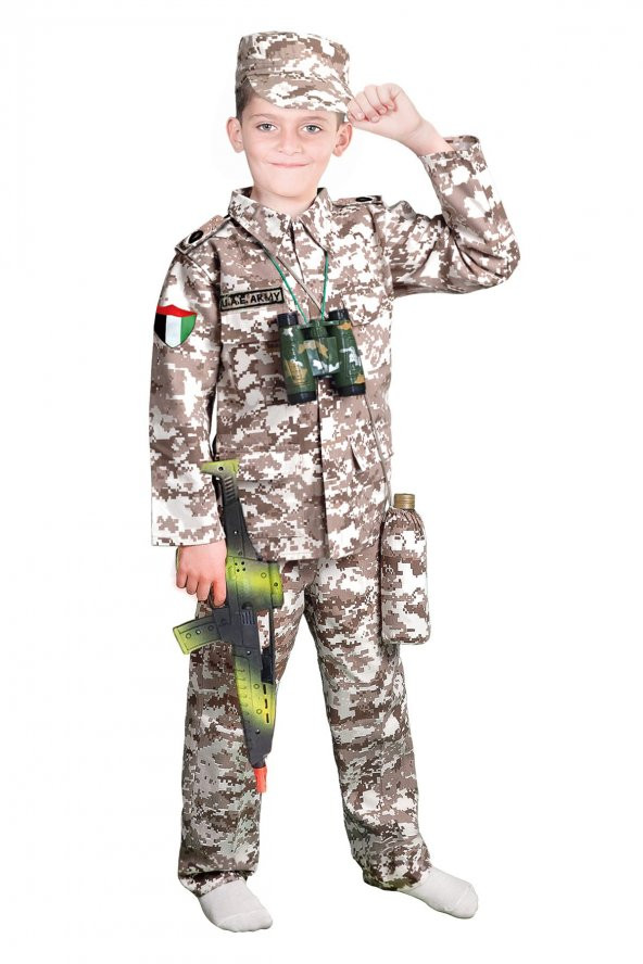 Asker Kostümü Çocuk Kıyafeti