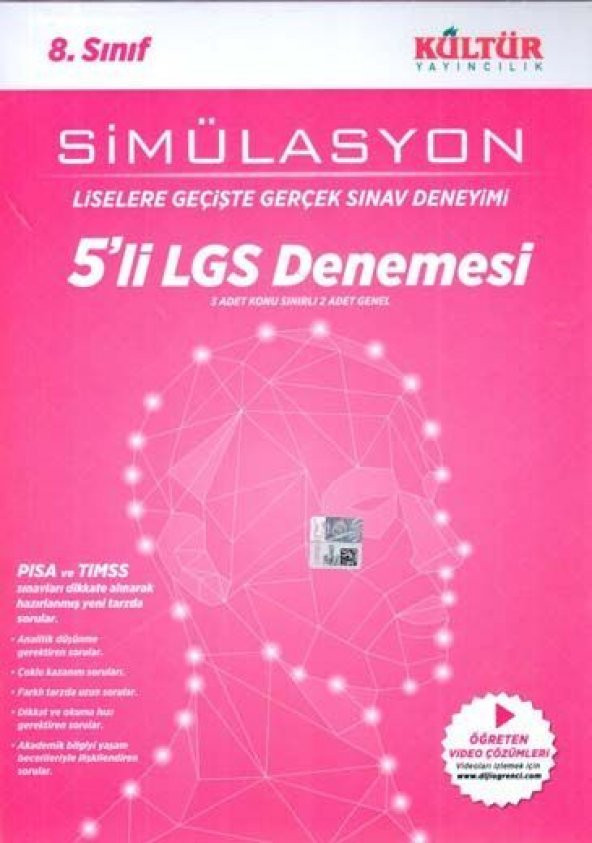 Kültür 8.Sınıf Simülasyon LGS Denemesi 5Li