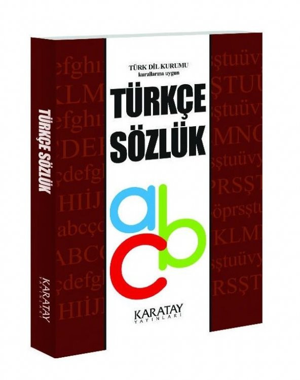 Karatay - Türkçe Sözlük Karton Kapak Küçük