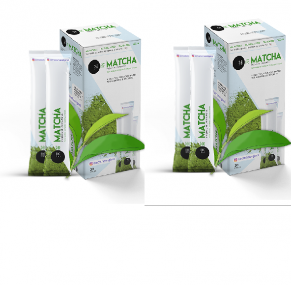 2 Kutu Matcha (Maça) Premium Japon Çayı Detox Antioxidant 20x10 gr Saşe Orijinal Hologram Sorgulamalı