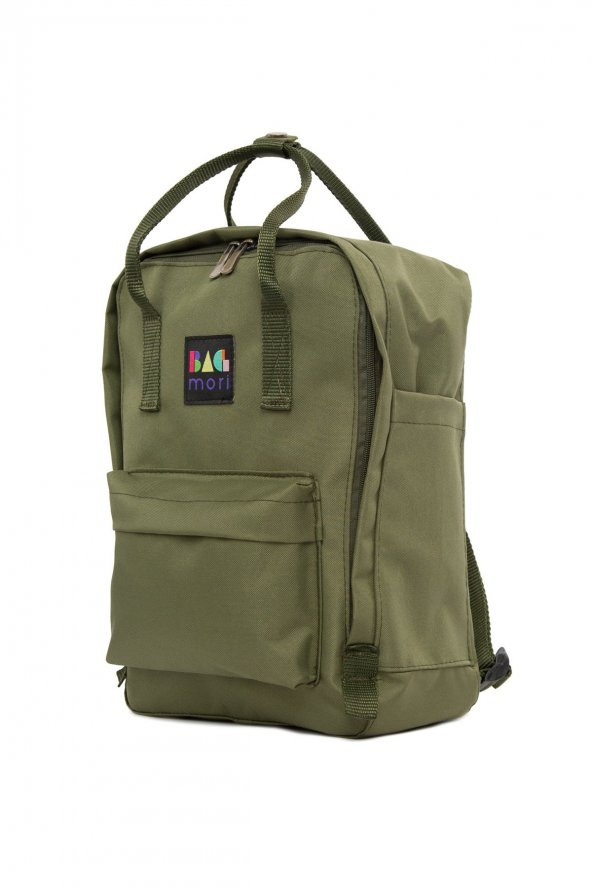 Bagmori Haki Kare Askı Ayarlı Çanta - Resim 2