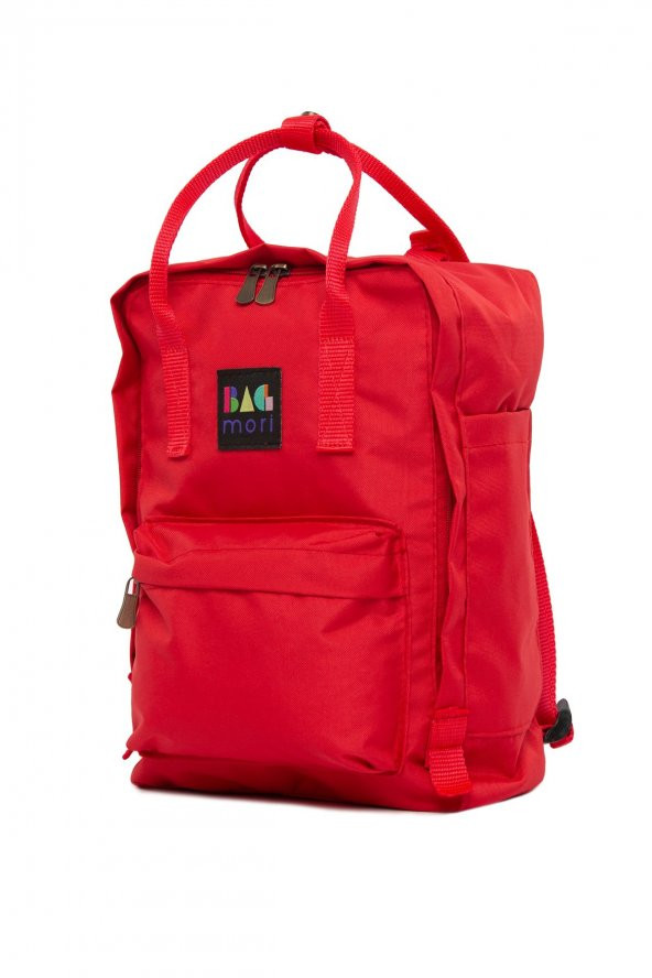 Bagmori Kırmızı Kare Askı Ayarlı Çanta - Resim 2