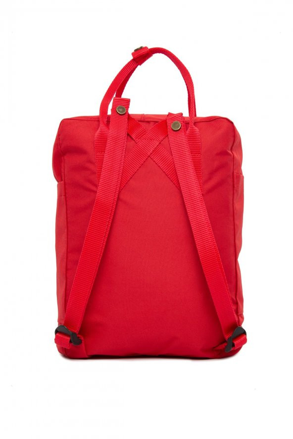 Bagmori Kırmızı Kare Askı Ayarlı Çanta - Resim 4