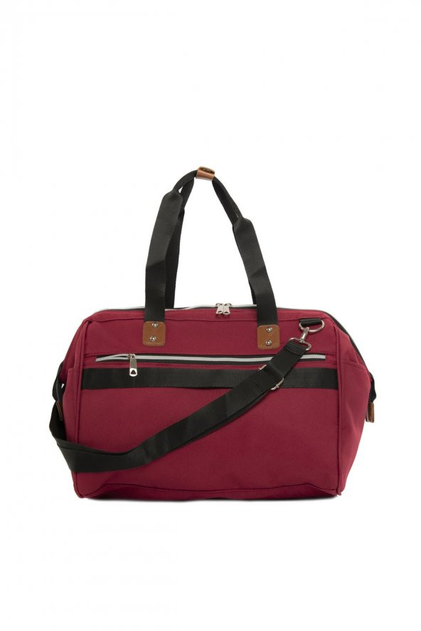 Bagmori Bordo Askılı Anne Bebek Bakım Çantası - 5