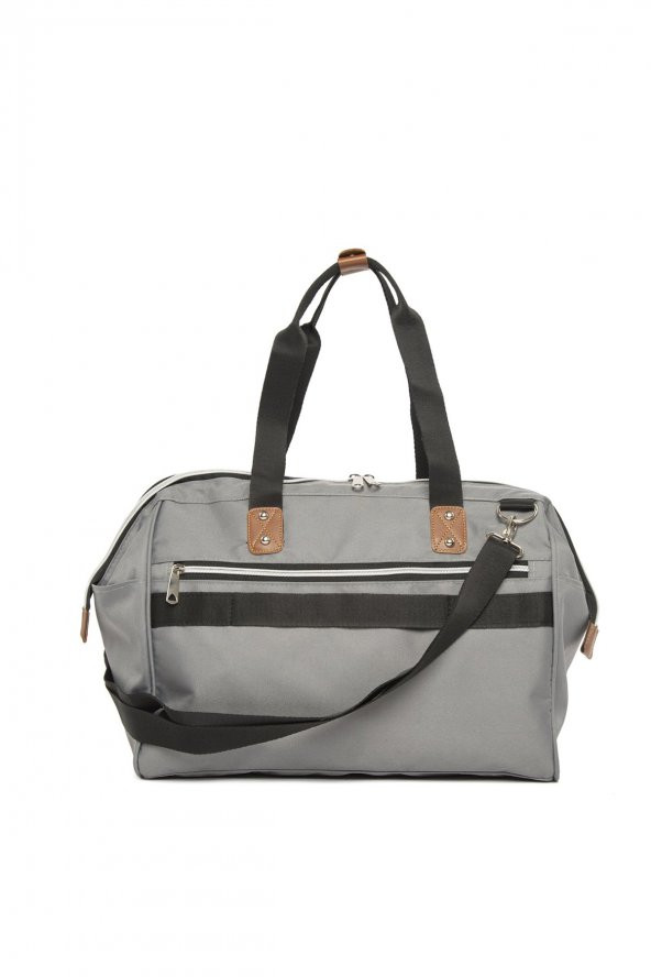 Bagmori Gri Askılı Anne Bebek Bakım Çantası - 5