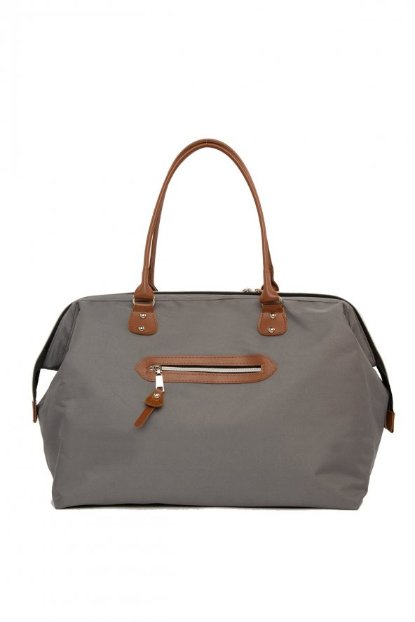 Bagmori Gri Baby Bag Baskılı Bebek Bakım Çantası - 4