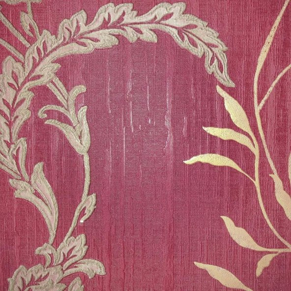 Scarlet 1629 Çiçek Desenli Vinil Duvar Kağıdı