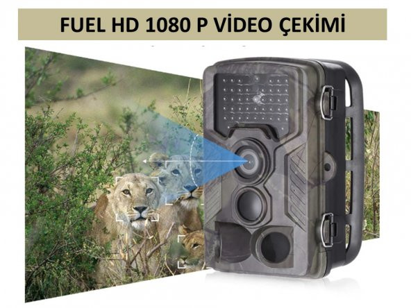 Fotokapan PIR Sensörlü Kamuflaj Kamera - 2