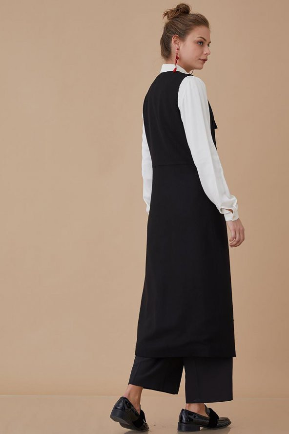 Kayra Yelek-Siyah KA-A8-10082-12 - 4