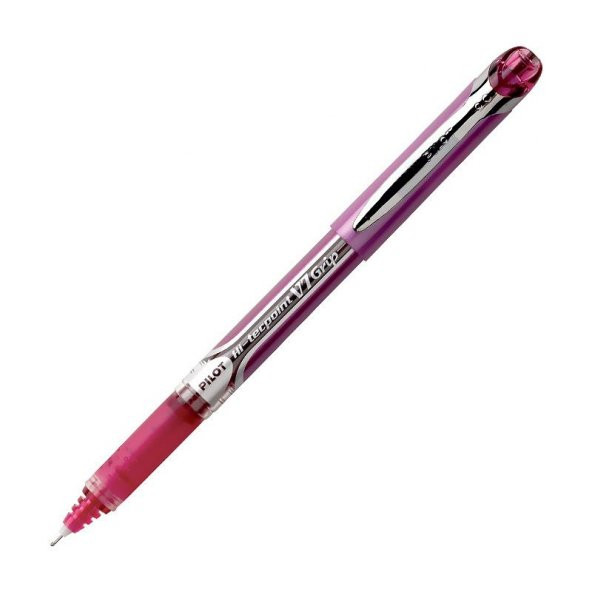 PILOT V7 GRIP 07 PEMBE IGNE UCLU ROLLE KALEM - Resim 2