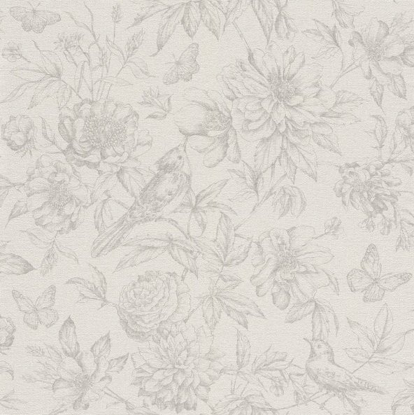 Florentine II 449433 Çiçek Desenli Duvar Kağıdı