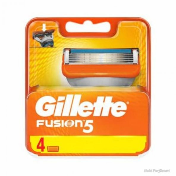 Gillette Fusion Yedek Tıraş Bıçağı 4lü