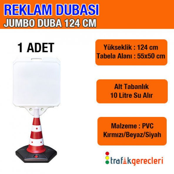 REKLAM DUBASI - JUMBO 124 CM (1 ADET)