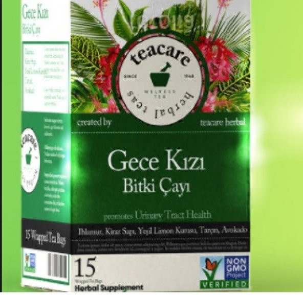 2 kutu Gece Kızı Bitki Çayı TeaCare Orjinal Ürün Ücretsiz kargo