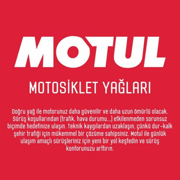 Motul 5100 10W-40 4T 1 Lt 4 Zamanlı Motosiklet Motor Yağı (12 Adet) - Resim 5