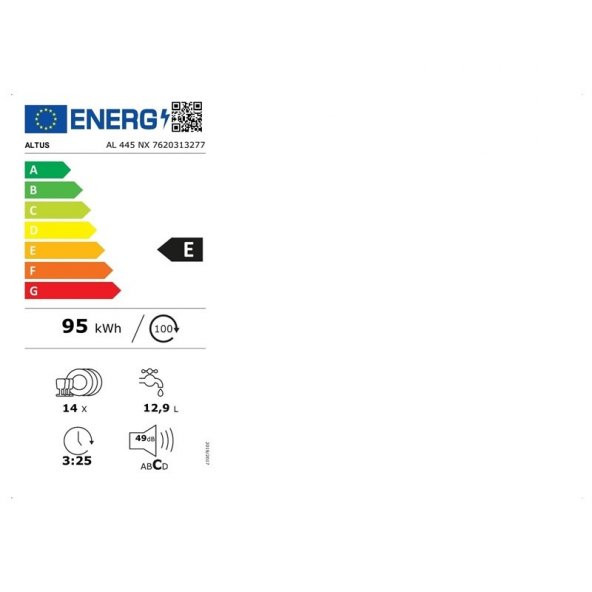 Altus AL 435 X A+ 5 Programlı Bulaşık Makinesi - 4