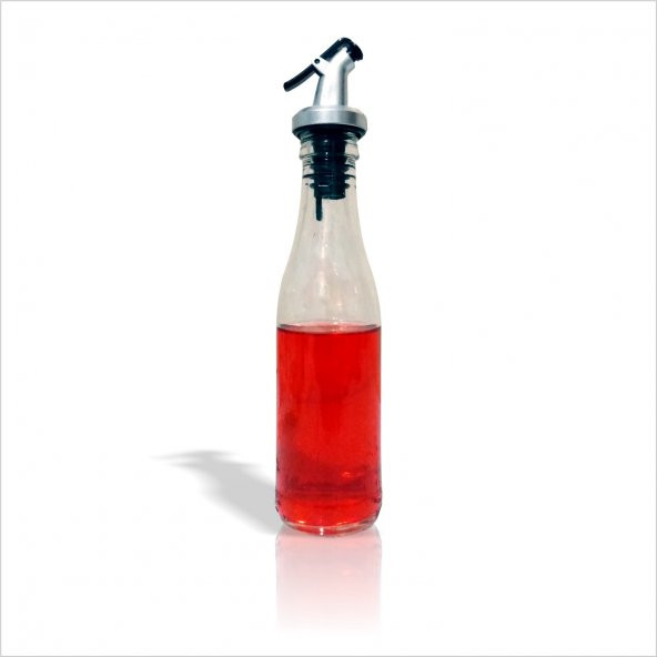 Restaurantlar Cafeler Barlar İçin Kapaklı Tapalı Cam Şişeli Sıvıyağlık Zeytinyağlık Sirkelik Sosluk - 2