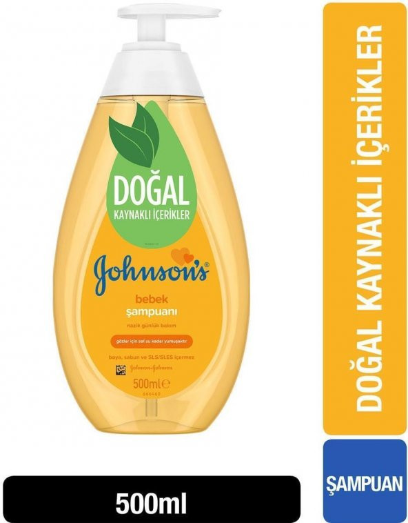 Johnsons Baby Bebek Şampuanı 500 Ml - 2