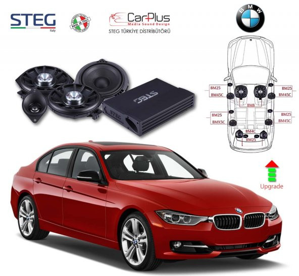 BMW 3 Serisi STEG Italy Sound System FULL PAKET