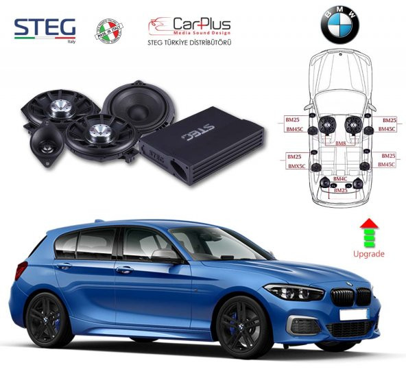 BMW 1 Serisi STEG Italy Sound System FULL PAKET