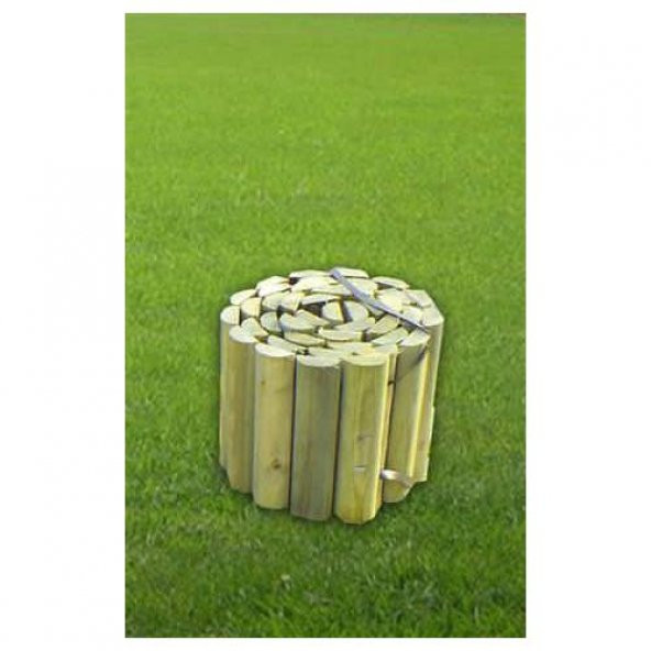 Ahşap Bahçesi Çiti Bahçe Bordürü 20x150cm