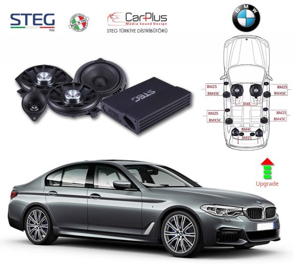 BMW 5 Serisi STEG Italy Sound System FULL PAKET