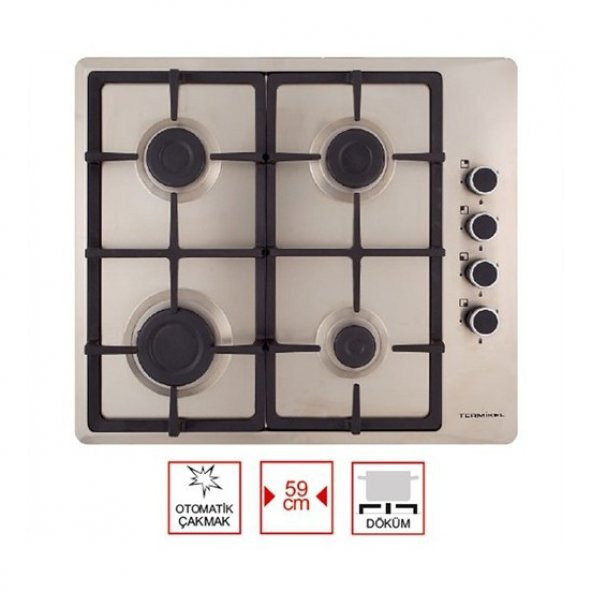 Termikel ASTER Ankastre Set (BO 6530-01 Fırın + 17136+aster) - 3