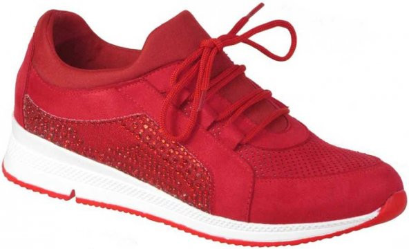 Su Perisi Ortopedi Kırmızı Günlük Bayan Spor Ayakkabı (36-40)