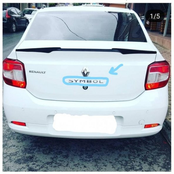 RENAULT CLIO SYMBOL Bagaj Kaput Yazı/Arma 2008 - 2016 - 4