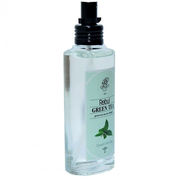 Yeşil Çay Kolonyası 80 Derece Cam Şişe Sprey Green Tea 100 ML - 3