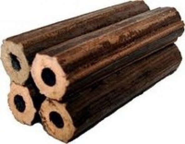Briket Şömine Odunu 25 Kg Yüksek Kalorili