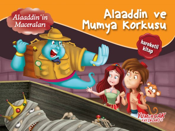 Alaaddin ve Mumya Korkusu 3D Kitap