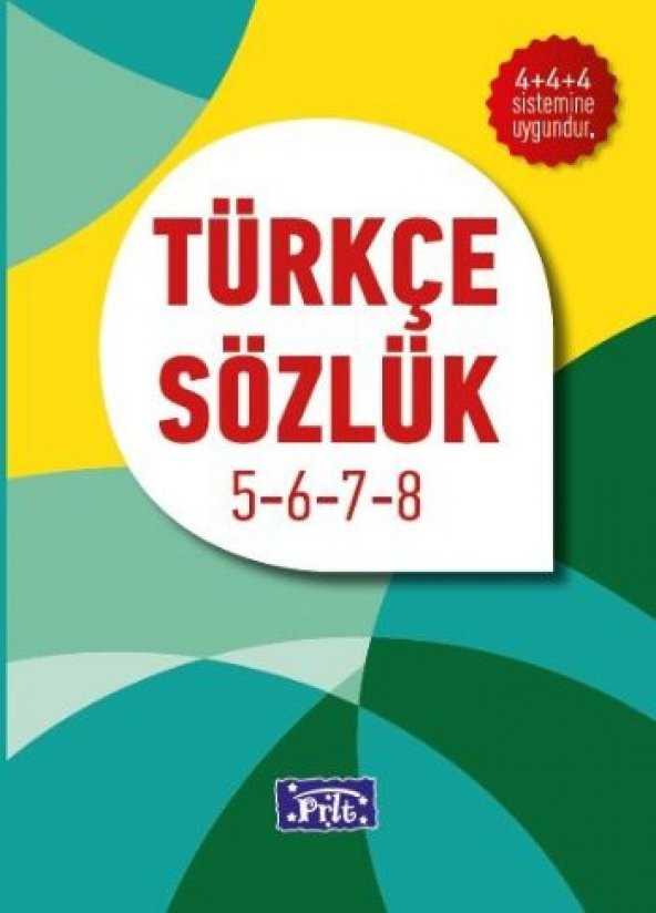 Parıltı İlköğretim Türkçe Sözlük 5. 6. 7. ve  8. Sınıflar İçin - 12 x 16 cm