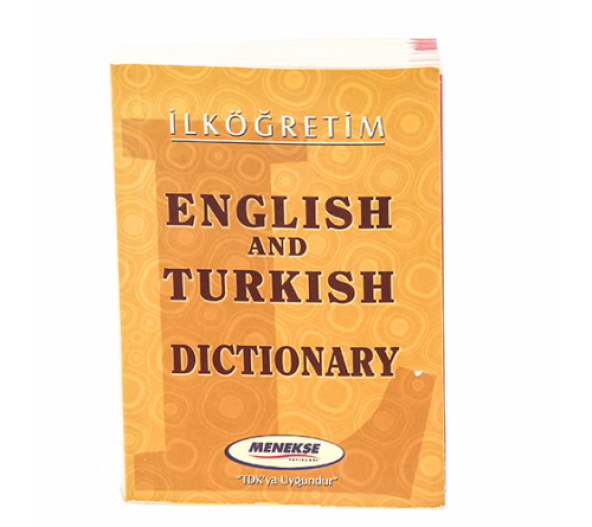 English And Turkısh Dictionary - Menekşe İngilizce Türkçe Sözlük İlköğretim 10 x 13 cm