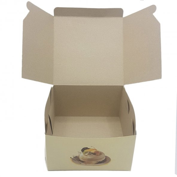 Turta - Pasta Kutusu 3 No 27 Cm x 11 Cm 100 Adet - 3