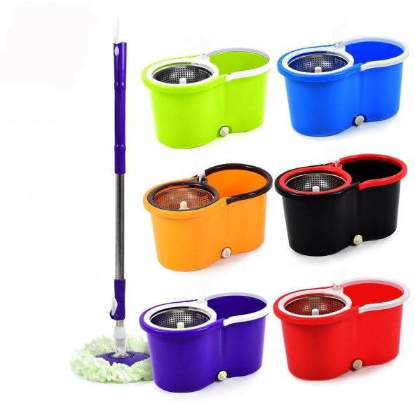 Döner Başlıklı Mop Seti Lüx - 1