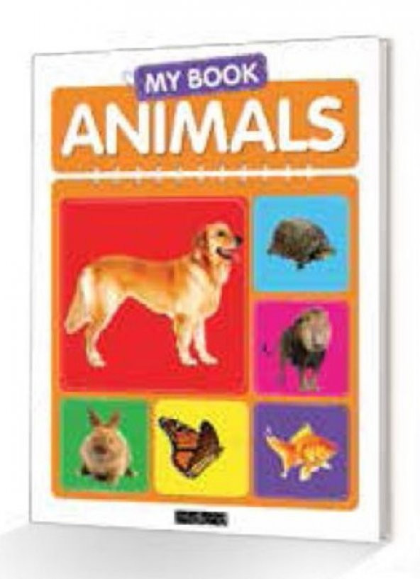 My Book Animals (Hayvanlar) - Okulöncesi İngilizce Eğitim Kitabı