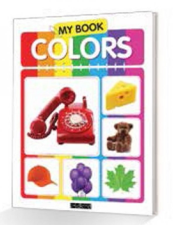 My Book Colors (Renkler) - Okulöncesi İngilizce Eğitim Kitabı