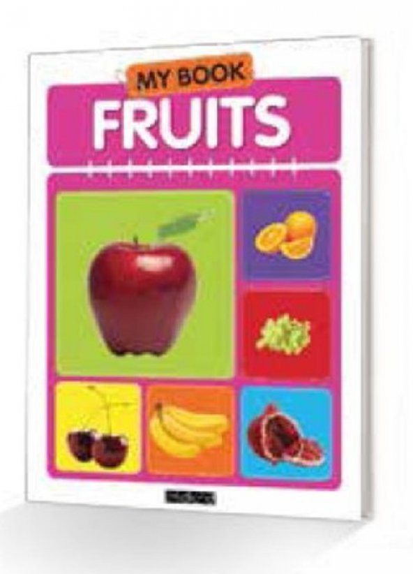 My Book Fruits (Meyveler) - Okulöncesi İngilizce Eğitim Kitabı