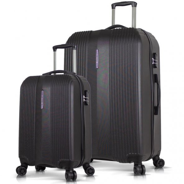 Tiger Hiking Basic Abs Büyük+Kabin Boy 2 li Set Valiz, Seyahat Çantası - 4