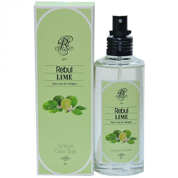 Rebul Limon Kolonyası 80 Derece Cam Şişe Sprey 100 ML - 4