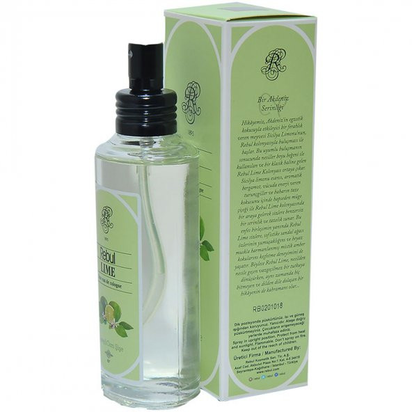 Rebul Limon Kolonyası 80 Derece Cam Şişe Sprey 100 ML - 5